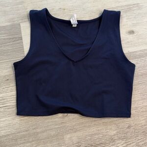 Yogalicious Pure Cloud Lola Cropped Muscle Tank Size M